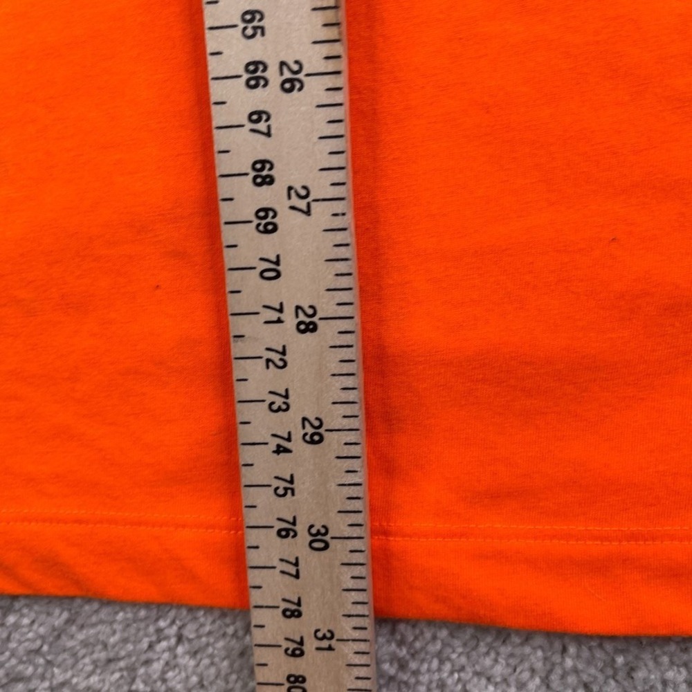 Duluth Shirt Mens Large Orange Dry On The Fly Relaxed Fit Performance Crewneck - Picture 10 of 11